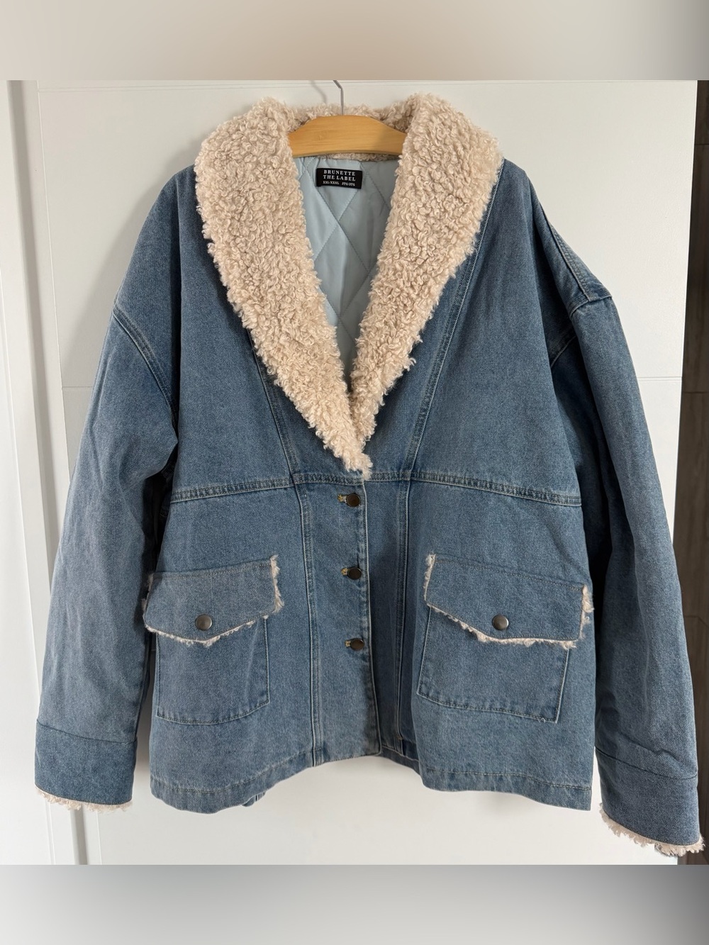 ✨NWT✨Brunette The Label- Farrah Jacket (ptp approx 28in) - Picture 4 of 16